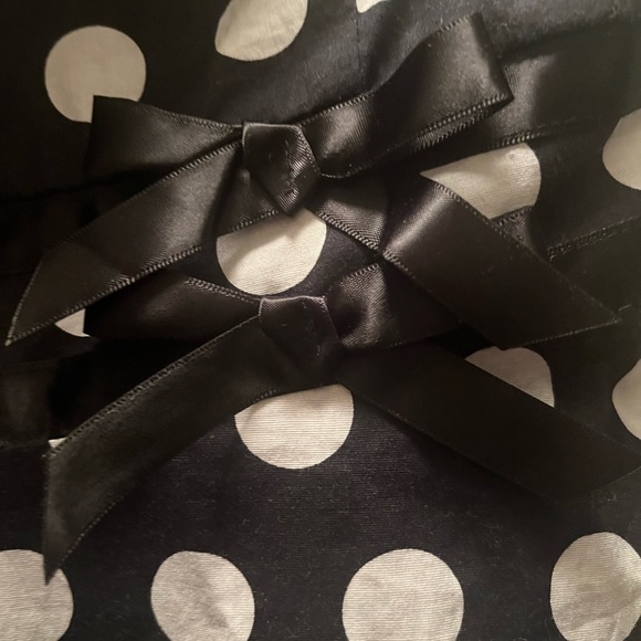 Black and white polka dot vintage pinup dress - Picture 3 of 5